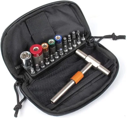 Miniatura 5 de FIX IT STICKS Cuatro kits limitadores con estuche de lujo, kit de 65, 45, 25 y 15 libras-pulgada (con llave T-Way) y llave hexagonal de extremo