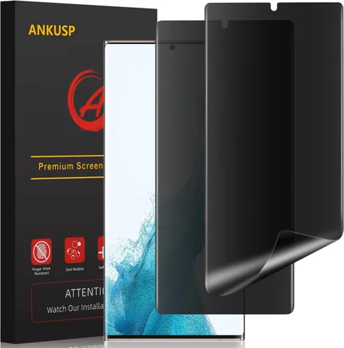 Miniatura 9 de [Paquete de 2] Protector de pantalla de privacidad compatible con Samsung Galaxy Note 10 Plus Note 10+ Note 10 Plus 5G
