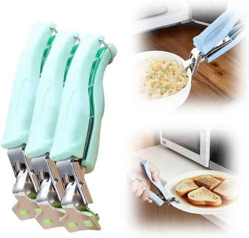 Miniatura 15 de Clip Multiusos Anti-Quemaduras para Platos de Cocina, 2025 Mejora Multifunción Anti-Quemaduras Clip de Silicona Anti-Quemadura Antideslizante