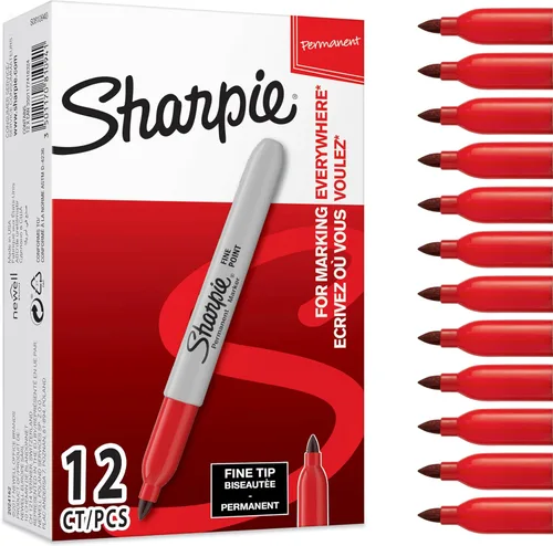 Miniatura 13 de Sharpie Rotulador permanente de punta fina, colores surtidos (paquete de 8)