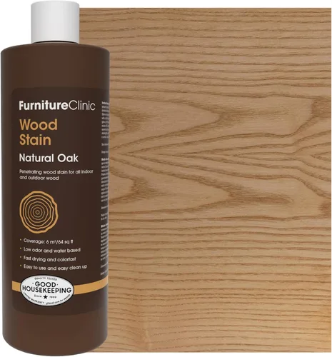 Miniatura 13 de Furniture Clinic - Tinte para madera de base acuosa Palisandro Secado rápido, bajo olor y no tóxico para muebles de interior y exterior y más