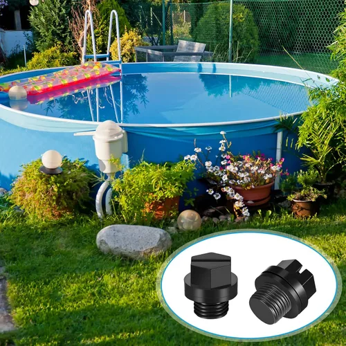 Miniatura 7 de 10 piezas Spx1700fg - Filtros de bomba de repuesto para piscina con junta de repuesto para bomba de drenaje de piscina, enchufe de tubo negro