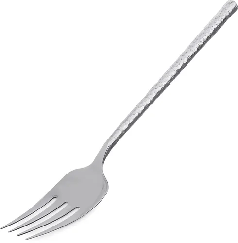 Carlisle FoodService Products 60202 Tenedor martillado de acero inoxidable para carne fría, 12