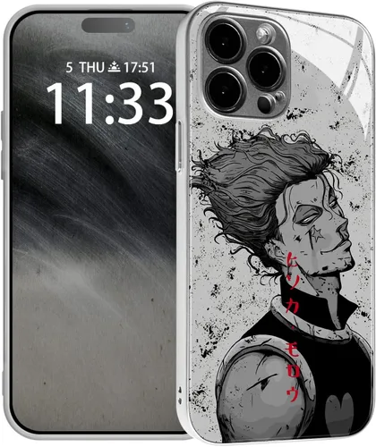 Miniatura 10 de Gear 5 Nika Joy Boy - Carcasa protectora de silicona suave con diseño de manga de anime japonés anticaída, diseño de manga y vidrio templado