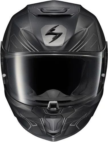 Miniatura 4 de ScorpionEXO R330 - Casco de motocicleta de cara completa con Pinlock Ready Shield Bluetooth con bolsillos para altavoces DOT ECE aprobado Bendr