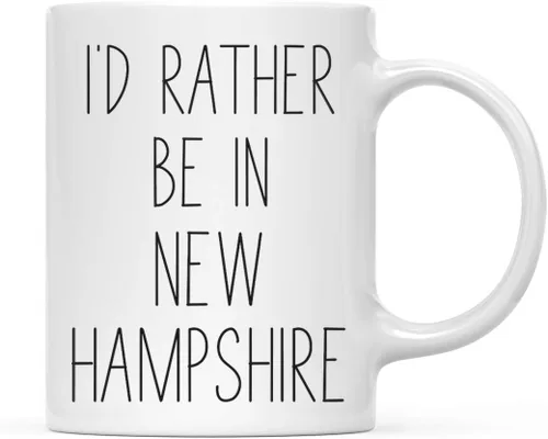 Miniatura 55 de Andaz Press Taza de café de 11 onzas, regalo con texto en inglés "I'd Rather Be in Alabama", 1 paquete, para estudiar en el extranjero, regalo