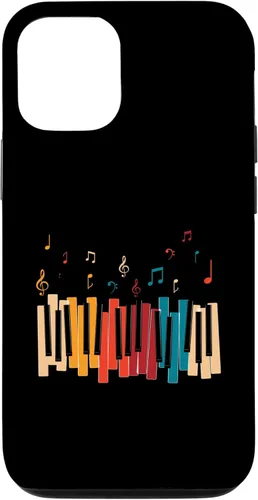 Miniatura 28 de iPhone 11 Pro Notas de Música Teclado Colorido Piano Case