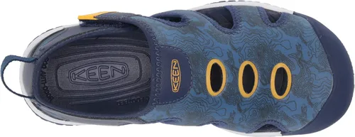Miniatura 5 de KEEN Sandalias Stingray para niños, color rojo