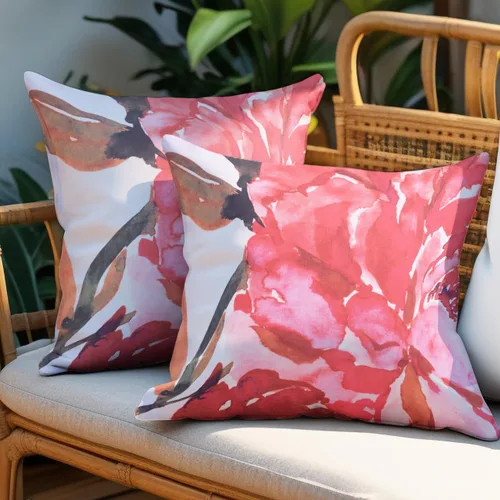 Miniatura 22 de Decozen Fundas de almohada decorativas con estampado de pájaros con diseño floral para decoración del hogar, sala de estar y dormitorio, funda
