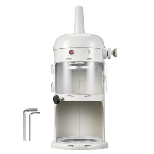 Miniatura 9 de VEVOR Trituradora de hielo comercial, máquina eléctrica de cono de hielo y nieve esponjosa de 220 libras/hora, máquina de hielo afeitado esponjoso