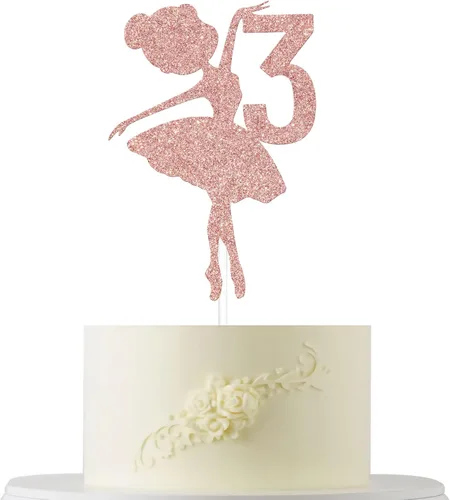 Decoración para pastel de cumpleaños de 3er cumpleaños, decoración de pastel de cumpleaños de 3 años, adorables suministros de decoración de pastel