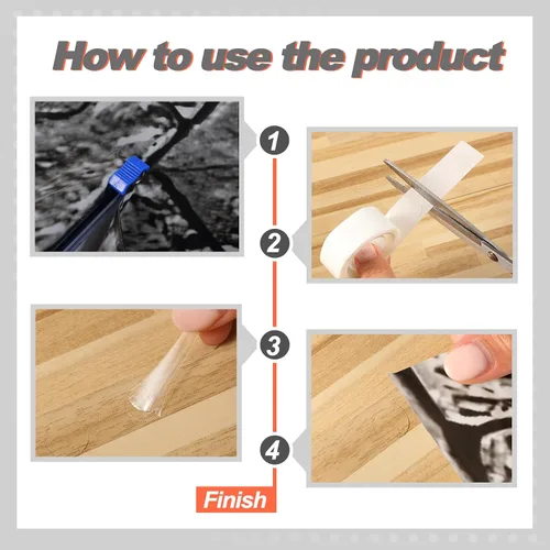 Miniatura 3 de Preboun Manteles de plástico medievales con caja de corte y pegamento, impermeable, con temática de castillo, cortinas de papel tapiz para mesa