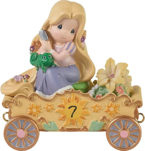 Miniatura 15 de Precious Moments Disney Showcase Collection 104405 figuras de resina "Now You're Three A Beauty You'll Always And Forever Be". Disney adornos de 3