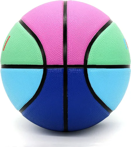 Miniatura 3 de Premium Rubber/Leather Basketball - Kids & Youth, Size 3/4/5/6/7