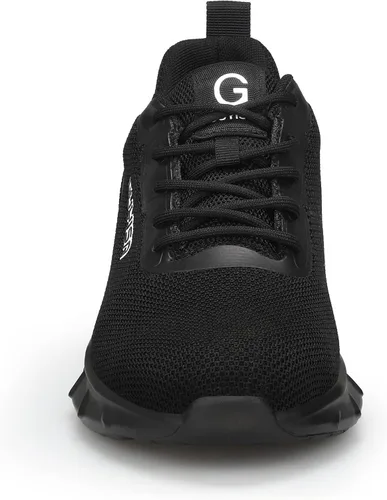 Miniatura 2 de GLANOUDUN Steel Toe Shoes for Men Lightweight Safety Work Shoe,Breathable Comfortable Tennis Working Footwear,Indestructible Steel Toe