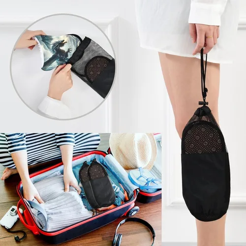 Miniatura 5 de Pantuflas de felpa para mujeres y hombres, cálidas, cómodas, para viajes, spa, antideslizantes, zapatos de casa