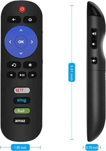 Miniatura 5 de Nuevo control remoto de repuesto para TCL Roku TV 43S431 43S433 50S433 65S405 43S425 55S425 32S327 49S515 55S531 65S423 85S435 49S303 43S51 5 49S405