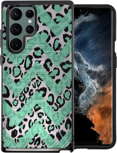 Miniatura 5 de Cases on Deck CasesOnDeck - Funda ajustable compatible con [Samsung Galaxy S22 Ultra S22 Ultra] [Armadura cepillada] Funda de agarre híbrida