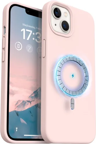 Miniatura 10 de Compatible con iPhone 13, funda de silicona para teléfono con forro de microfibra delgado a prueba de golpes, suave antiarañazos, 6.1 pulgadas