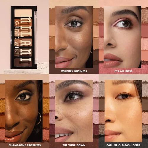 Miniatura 7 de Milani Mini paleta de sombras de ojos dorada con 6 tonos mate y brillantes, Call Me Old-Fashioned Llámame a la antigua