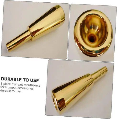 Miniatura 4 de Vaguelly Monette Trompeta Práctica Componente extractor instrumento 3c Instrumentos musicales Saxofón mudo cobre instrumento musical
