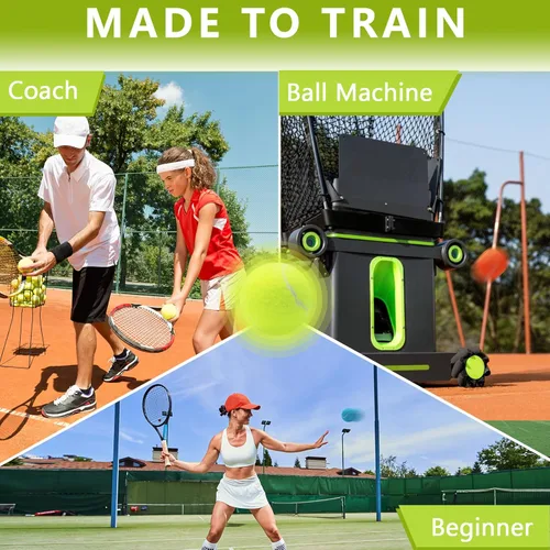 Miniatura 5 de Pelotas de tenis, paquete de 18 pelotas de entrenamiento con bolsa de malla para un fácil transporte, pelotas de práctica para perros y mascotas, 9
