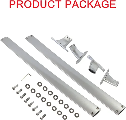 Miniatura 5 de Barras transversales de repuesto para Nissan Rogue 2014 2015 2016 2017 2018 2019, estilo de fábrica, barras de techo de carga superior - Canoa Kayak