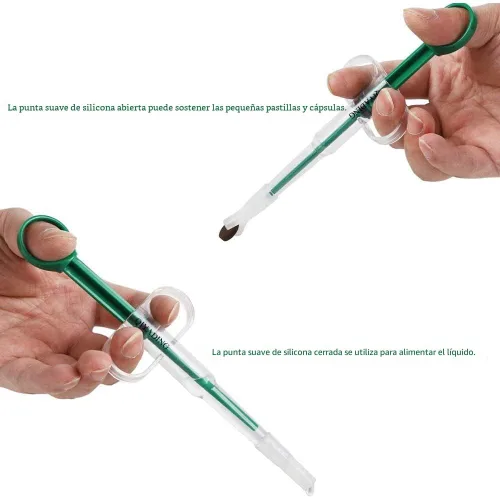 Miniatura 4 de Pistola de píldoras para gatos, pistola de píldoras para mascotas, tirador de píldoras para perros, tableta de gato, jeringa de punta suave