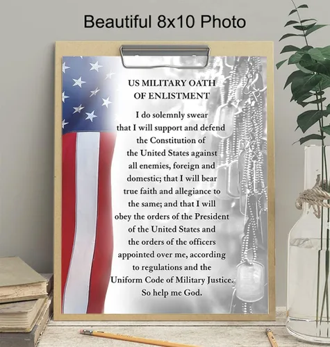 Miniatura 4 de Arte de pared de la bandera estadounidense - Decoración patriótica para habitaciones - Regalo para soldados militares, veteranos, ejército, marina