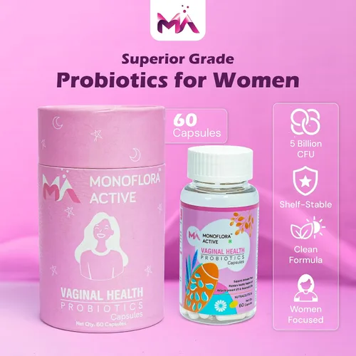 Miniatura 2 de Probióticos para mujeres, cápsulas probióticas vaginales con Lactobacillus y prebióticos que apoyan el equilibrio del pH vaginal, flora saludable