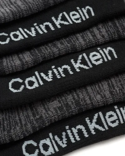 Miniatura 102 de Calvin Klein Calcetines para hombre, mezcla de algodón, acolchados, sin talla, forro de calcetines atléticos (6 unidades)
