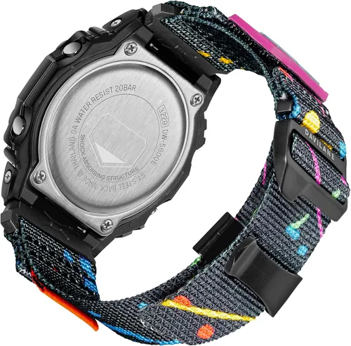 Miniatura 15 de Correa de reloj para Casio G-Shock para hombres DW-D5600/5610/5700/8900, GLS-100/5600/6900/8900, GD-100/110/120/350, correa Casio de 16 mm de cuero
