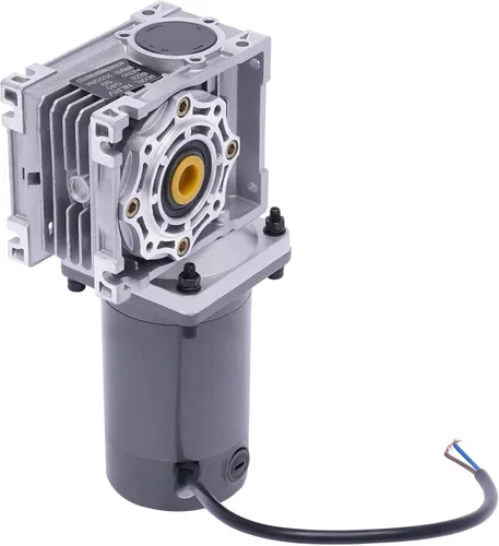 Motor de engranajes eléctrico 120W DC 24V Reductor de engranajes helicoidal Caja de engranajes Motor eléctrico de engranajes RV 50K 35Nm Motor 120W
