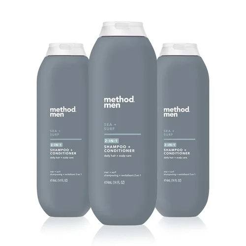 Miniatura 12 de Method Hombres Champú + Acondicionador 2 en 1; Sea + Surf; Paquete de 6; Sea & Surf; 6