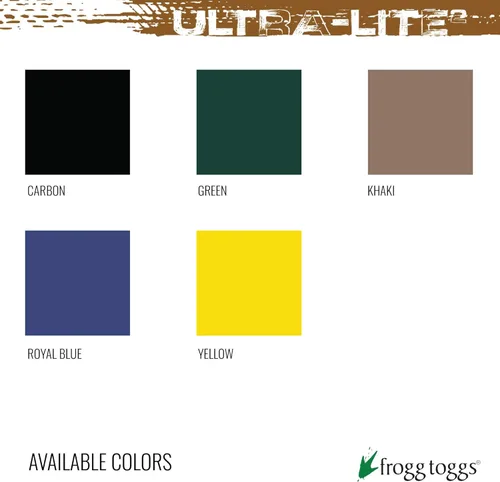 Miniatura 8 de FROGG TOGGS Traje de lluvia impermeable transpirable Ultra-Lite2 de 2 capas para hombre