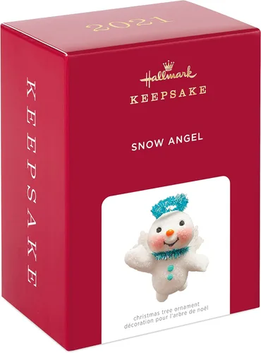Miniatura 3 de Hallmark Keepsake Adorno de Navidad 2021, ángel de nieve