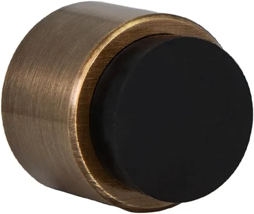 Miniatura 14 de EVI - Topes de puerta Tope de manija de puerta blanco – Adhesivo y cierre de tornillo – Caucho protector – Tope de puerta de pared de 1.1 x 1.1