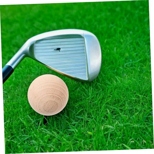 Miniatura 8 de TOYANDONA Juego de 5 bolas de madera para croquet para juegos de césped al aire libre, bolas de madera maciza resistentes para patio trasero