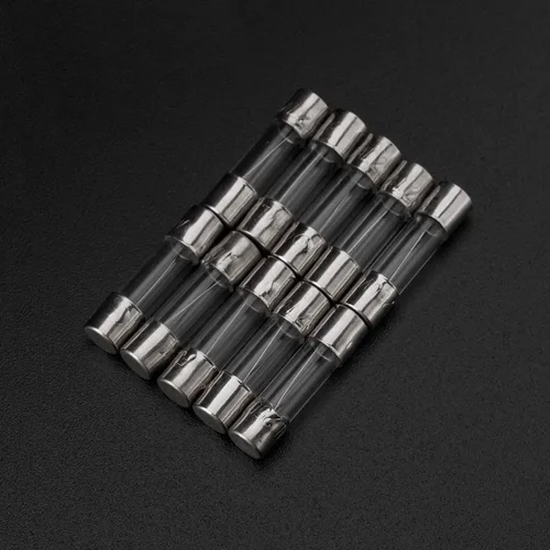 Miniatura 5 de (Paquete de 20) Fusible de soplado rápido de 0.5 A, fusibles de vidrio de 0.5 amperios 250 V, 0.2 x 0.78 pulgadas/0.197 x 0.787 in (0.5 amperios)