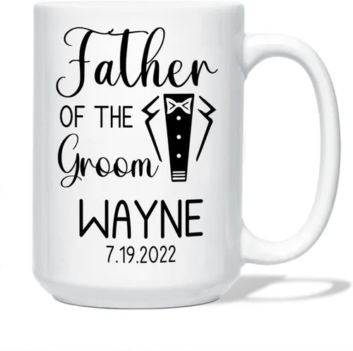 Miniatura 10 de Taza personalizada para la tía de la novia, taza de tía novia, regalo de boda para tía de la novia, regalo de tía de novia, taza de café de boda