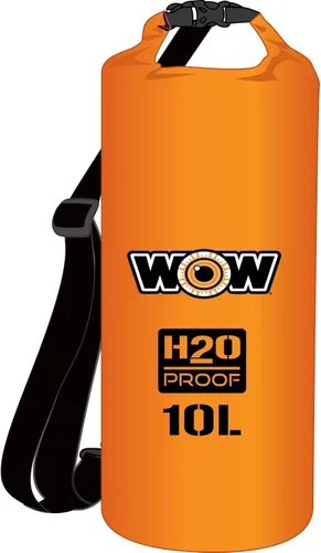 Miniatura 3 de WOW Sports Bolsa seca H2O Proof - Azul - 40 L - Roll-Top Impermeable - Para canotaje, kayak y pesca