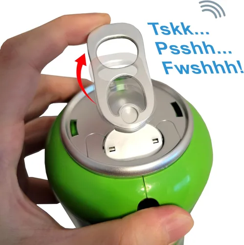Miniatura 4 de MUKIKIM Drench Soda Game - Juego de azar interactivo para la familia y la fiesta. ¡Tira los dados, agita la lata y tira de la pestaña! ¡La última