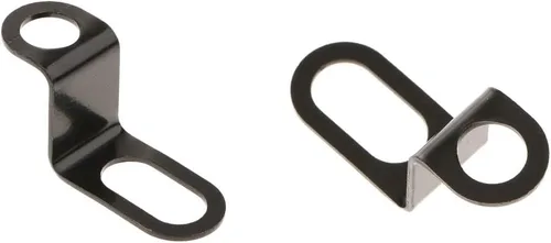 Miniatura 8 de Kesoto 2 piezas de montaje de soporte de sensor de velocímetro negro para motocicleta