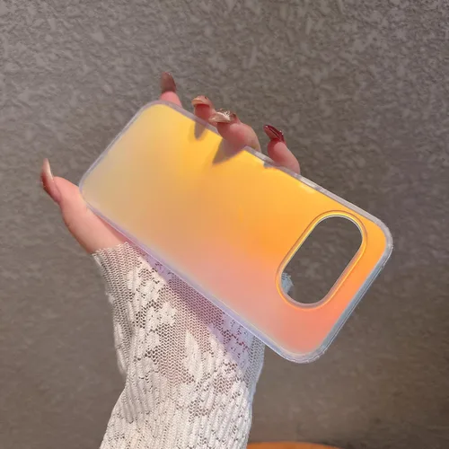Miniatura 21 de Magnética para Google Pixel 8 Funda para Mujeres, [Efecto Holográfico Iridiscente que Cambia de Color] Funda Protectora de Teléfono Mate de Moda