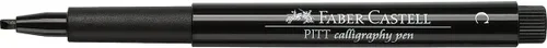 Miniatura 2 de A.W. FABER CASTELL USA FC800073T FC800073 Pitt Caligrafía 0.079 in Blk Bc, Negro