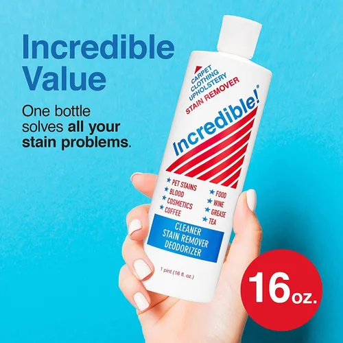 Miniatura 4 de INCREDIBLE! Removedor de manchas – Removedor instantáneo de manchas para manchas nuevas y viejas – Sangre, vino tinto, café, orina, cosméticos