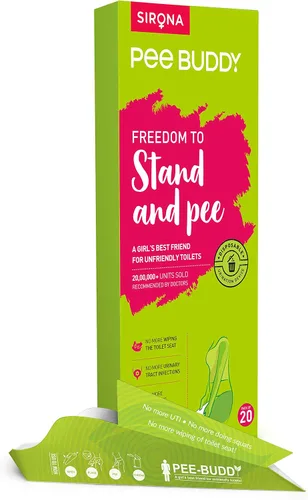 Miniatura 8 de PeeBuddy 10 Embudos Dispositivo para Orinar Femenino Embudo de Orina Desechable Sin Desorden Viajes, Camping, Senderismo, Festivales