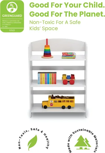 Miniatura 3 de Delta Children - Estantería MySize, color blanco Bianca