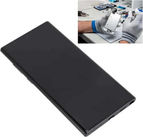 Miniatura 4 de Vikye Kit de repuesto para Note 10 Plus, reemplazo de pantalla OLED para Note 10 Plus con marco de huellas dactilares, pantalla digitalizadora