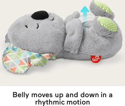 Miniatura 5 de Fisher-Price Juguete para Bebé Soothe 'n Snuggle Koala de Peluche Máquina de Sonidos con Música Personalizable, Luces y Movimiento de Respiración